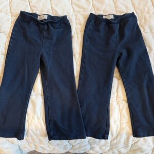 Peek Navy Blue Kids Leggings